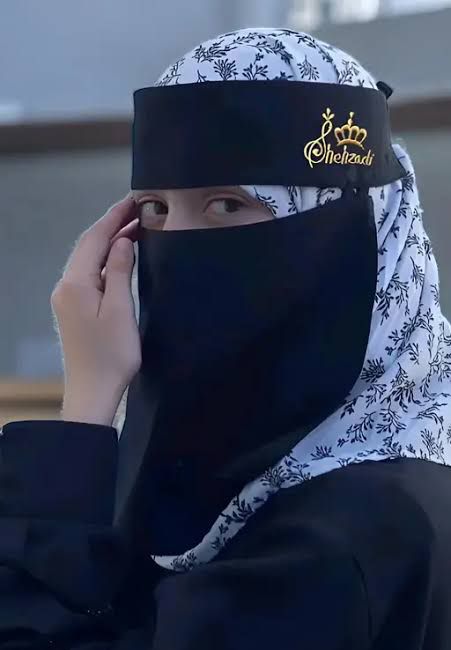 SAUDI EMBROIDERY ARABIC NIQAB