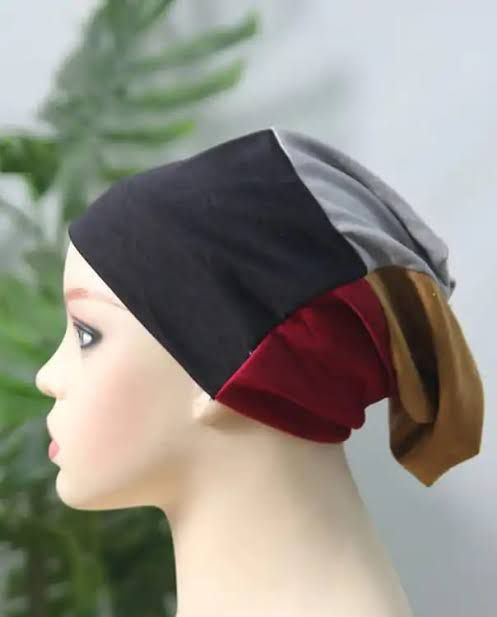 4 in 1  COTTON JERSEY HIJAB CAP