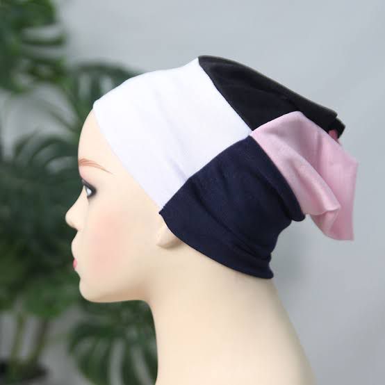 4 in 1  COTTON JERSEY HIJAB CAP